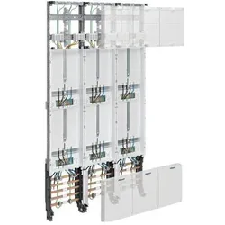 Hager, Verteilerschrank Zubehör, Komplettfeld 3feldrig H 6ZP