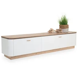 Lowboard SANSIBAR VISTRA (BHT 210x46x42 cm) - weiß - BHT 210x46x42 cm