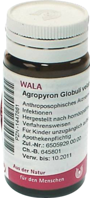 WALA Heilmittel GmbH AGROPYRON Globuli velati 20 g 01447861