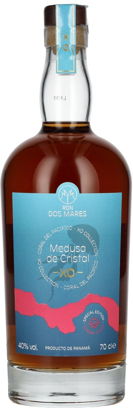 Ron Dos Mares XO Medusa de Cristal Special Edition 40% Vol. 0,7l