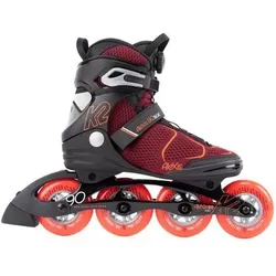 K2 Damen Inlineskates ALEXIS 90 BOA burgandy_orange, Größe 38 in Grau Grau