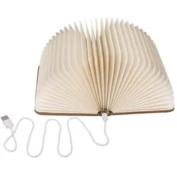 Ootb, Tischlampe, LED-Stimmungsleuchte, Buch, ca.17 x 13 cm