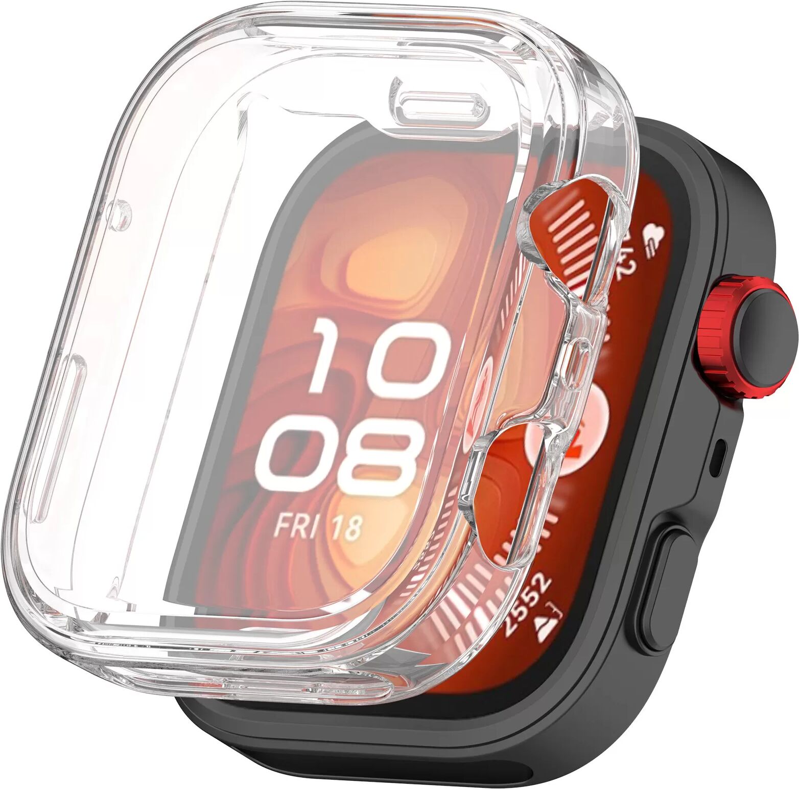 INF Huawei Watch Fit 4 Vollständige TPU-Schutzhülle Transparent