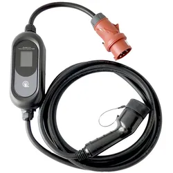 11 kW Mobile Ladestation für Elektrofahrzeuge Typ 2 16A 5m Kabellänge
