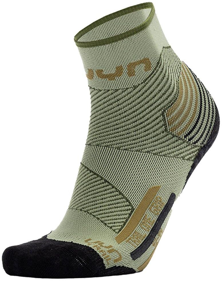 Uyn  - Man Run Trail One Grip Green Black - 39-41 - Chaussettes de trail