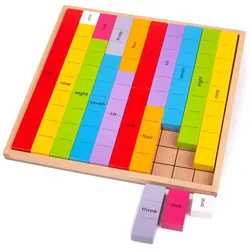 Bigjigs Mathespiel aus Holz Zahlen verbinden
