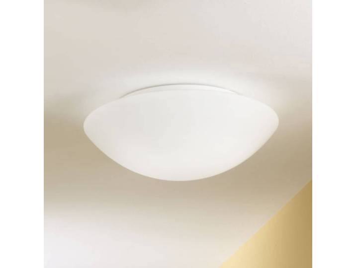 Fabas Luce Deckenleuchte Pandora, dimmbar, weiß / opal, für Wohn- / Esszimmer, Glas