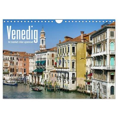 Venedig - Die traumhaft schöne Lagunenstadt (Wandkalender 2027 DIN A4 quer), CALVENDO Monatskalender