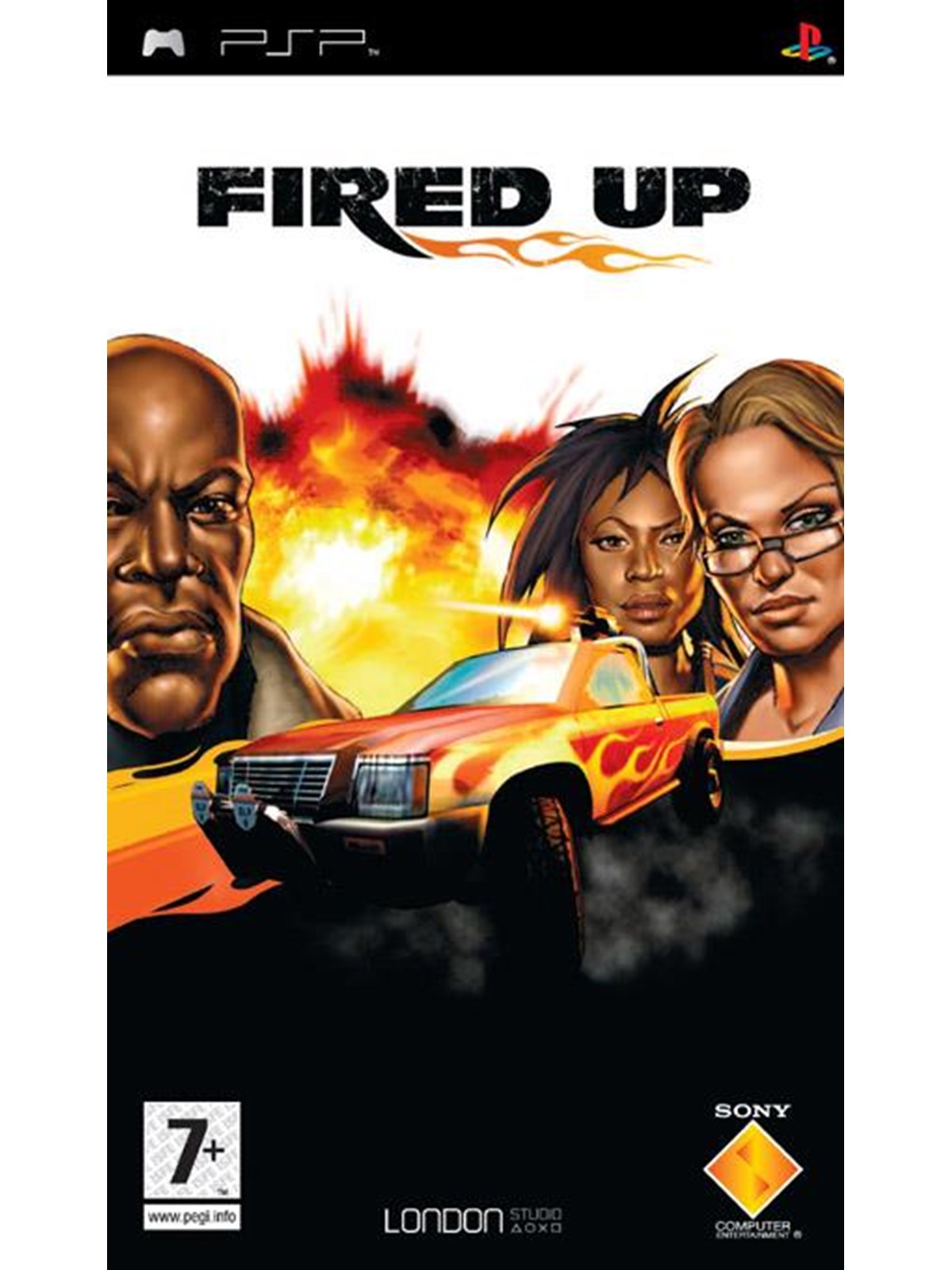 Fired Up - Sony PlayStation Portable - Action - PEGI 7