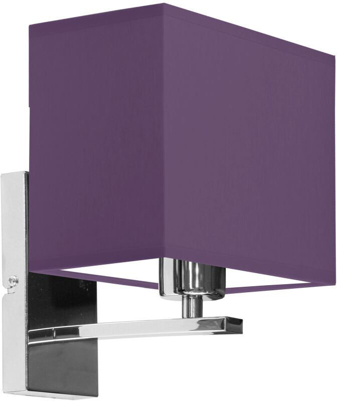 17 Stories Asavira Armed Sconce Chrome/Violet