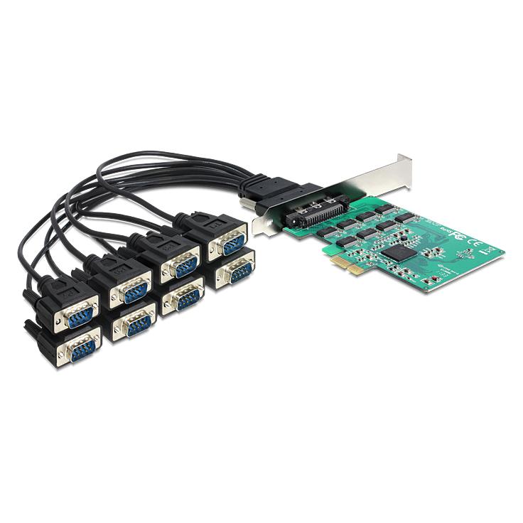 Delock 89336 PCI Express Karte 8x RS-232 (89336)