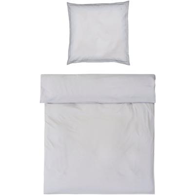 Bettwäsche MÖVE "Möve Luxury Bettwäsche Set", beige (moonlight), B/L: 135cm x 200cm, Satin, B/L: 80cm x 80cm, 2 Stk., Satin, Obermaterial: 100% Baumwolle, Bettwäsche, Bettwäsche, mit elegantem Zierstick
