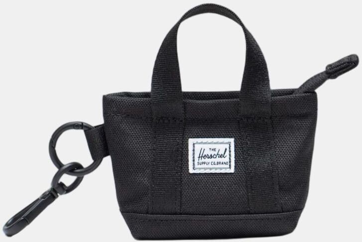 Herschel classic backpack bag charm. Negro