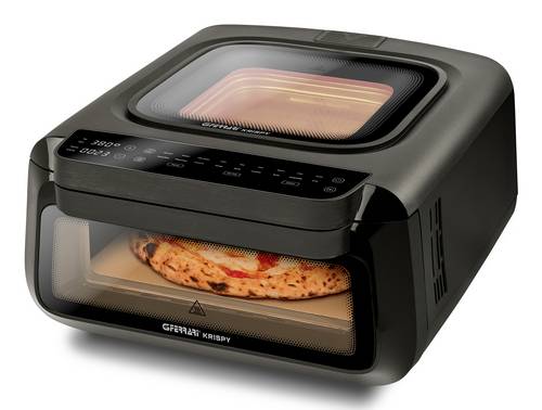G3Ferrari Krispy Pizzaofen Heißluft-Funktion, Timerfunktion 13l