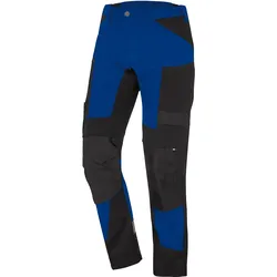 Stretch Bundhose Canvas "LEO" - 40 - royalblau/schwarz