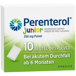 Perenterol Junior 250 mg Pulver 10 St