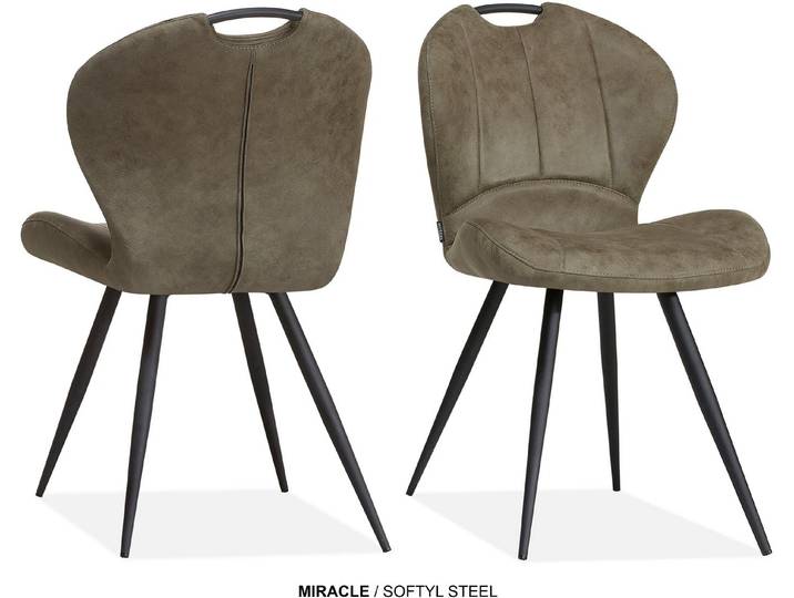 OMG Design Esszimmerstuhl Miracle (Set, 1 St), Esszimmerstuhl, pflegeleichter Bezug