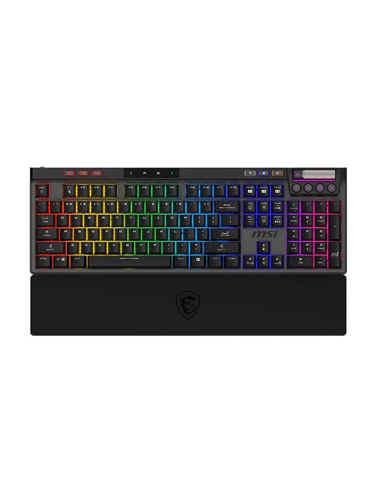 MSI STRIKE PRO - keyboard Input Device - Tastatur - Schwarz