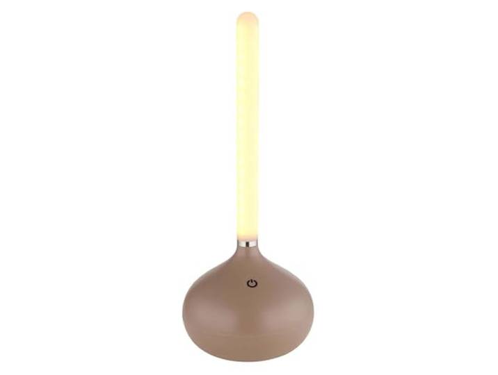GLOBO Tischlampe Wohnzimmerleuchte Tischleuchte LED Touch Champagnerfarben H 24,3 cm