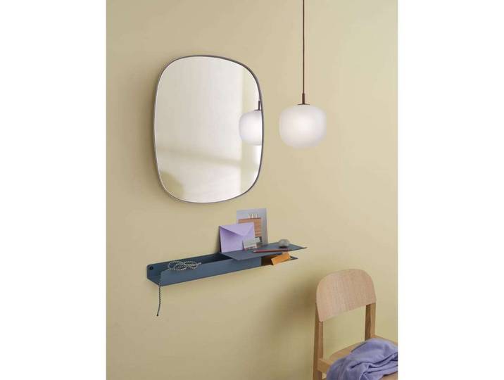 Rime Pendelleuchte Ø12 White/White - Muuto - Wohnzimmer - Glas