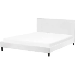 POLSTERBETT 180/200cm Weiß Fitou