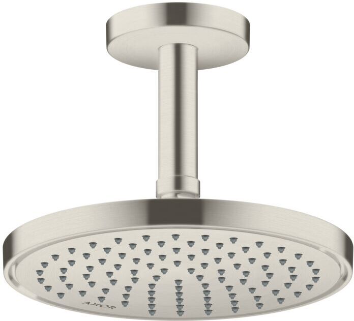 Hansgrohe Axor Deckenanschluss 26432800 100mm, rund, stainless steel optic
