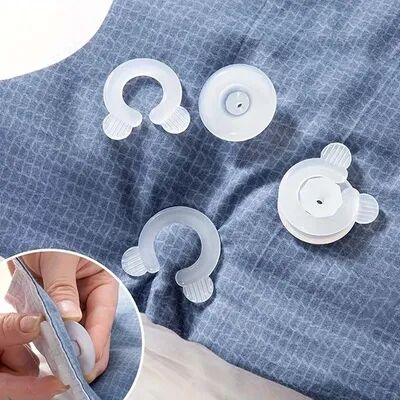 Discount Dollar Deals Bed Sheet Duvet Cover Fastener Clips, Anti Slip Blanket Buckles, Quilt Holder Fixators Bed Sheet Duvet Cover Fastener Clips, Anti Slip Blanket Buckles, Quilt Holder Fixators