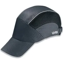 Uvex, Kopfschutz, Anstoßkappe u-cap 9794310 grau, schwarz