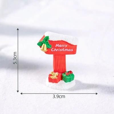 Uplift Treasures Mini Resin Road Sign Fairy Garden Decor a1