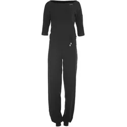 WINSHAPE Damen 3/4-Arm-Jumpsuit WJS2, Größe XS in Schwarz Schwarz