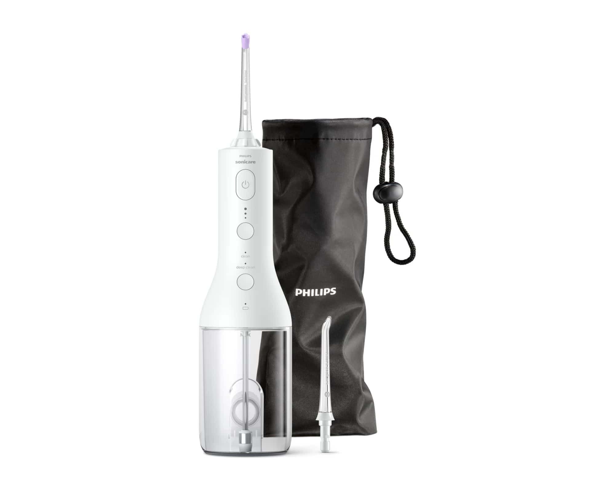 Philips Munddusche HX3826/31 Sonicare Cordless Power Flosser 3000 (Weiß)