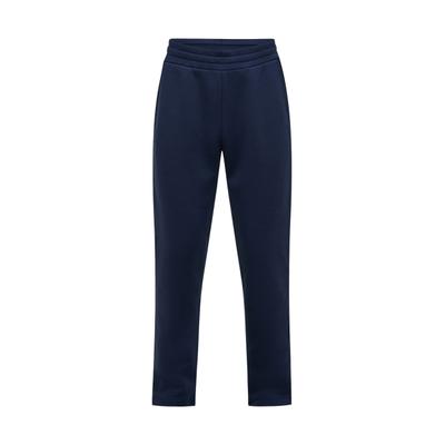 Sweathose PEAK PERFORMANCE "M Original Pants", Herren, Gr. L, Normalgrößen, blau (dunkelblau), 78% Baumwolle, 22% Polyester, unifarben, normal, Hosen Sweathose, mit sportivem Design