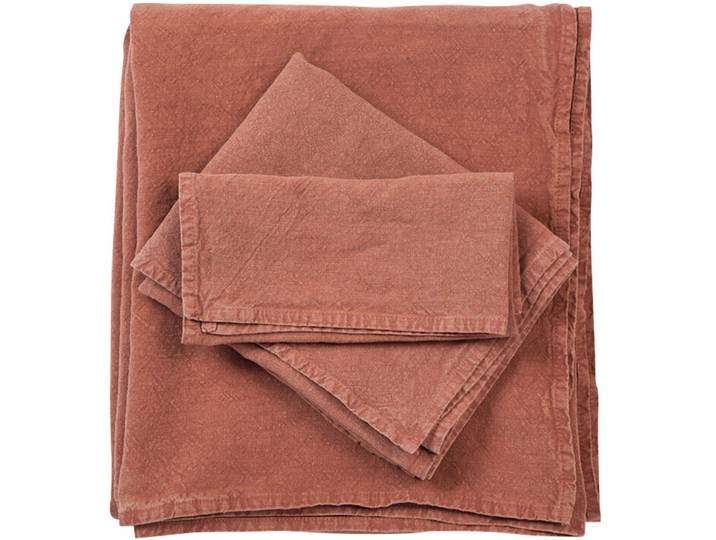 Lavie Servietten Erik rot Leinen 45 x 45 cm - Servietten