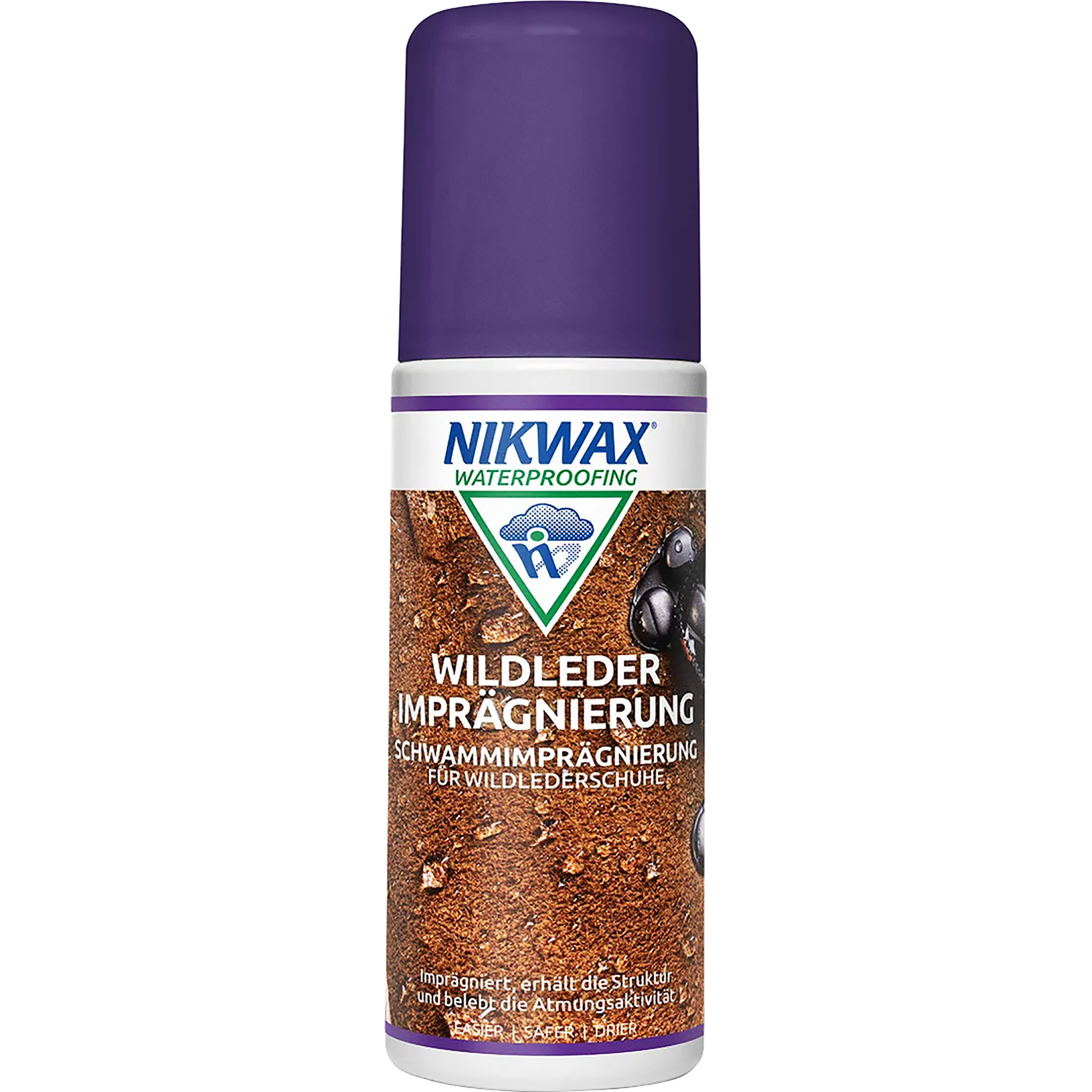 Nikwax Nubuk & Suede Schuhpflege lila Größe 125ML