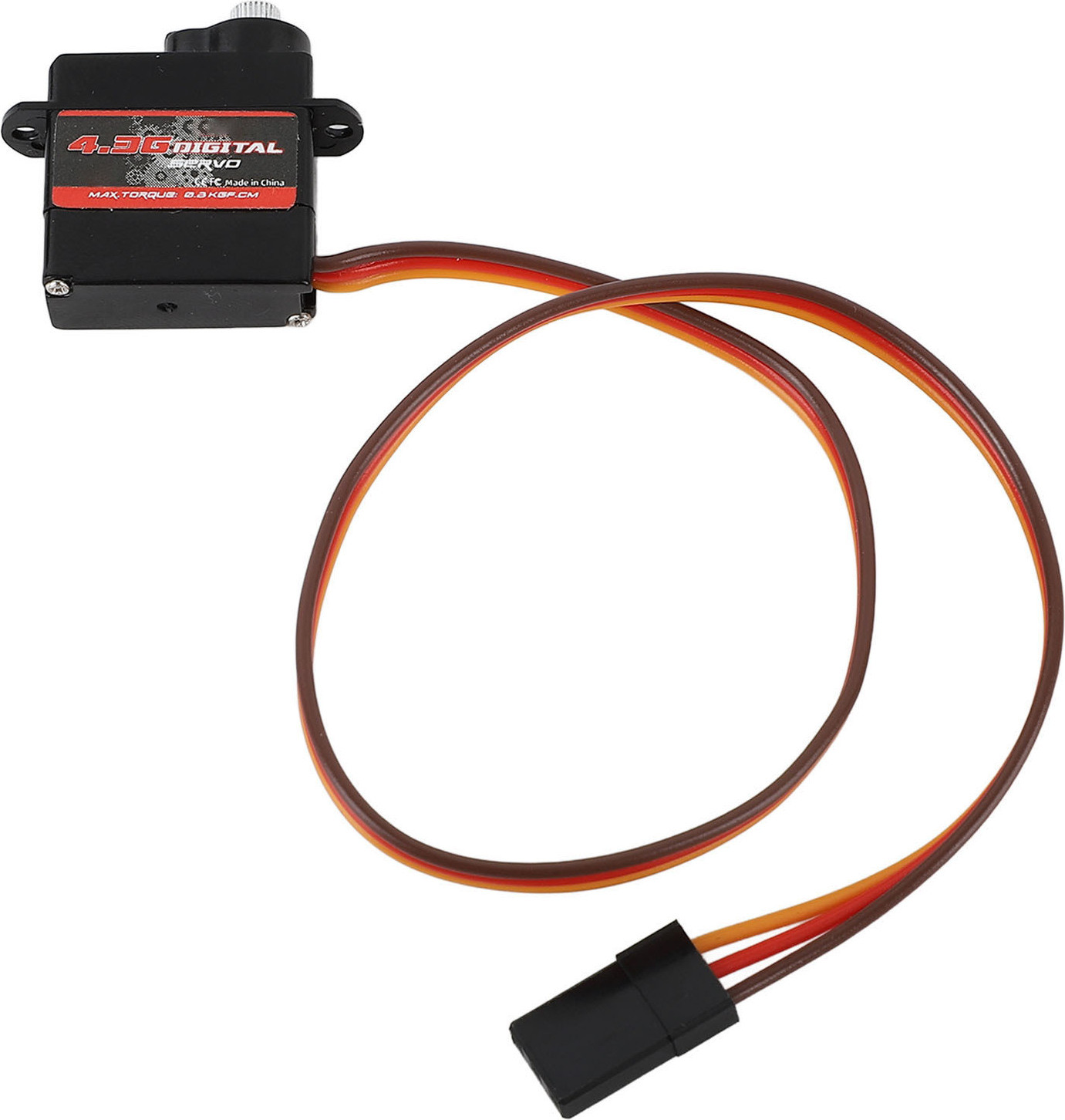 Cocosity Digitale RC-servo met metalen tandwielen en hoge torsie voor RC-auto's