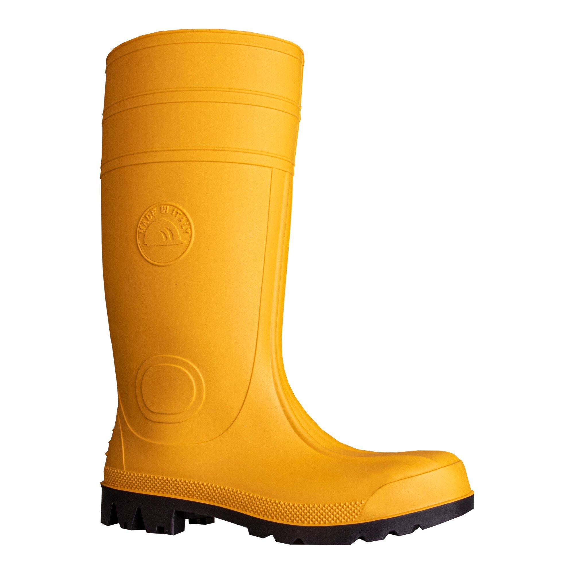 Hase Wiesmoor S5 Sicherheitsstiefel aus PVC/Nitril Größe 47 (650000-47)