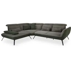 Polsterecke SUSANN (BB 268x328 cm) - grün - BB 268x328 cm