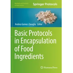 Basic Protocols in Encapsulation of Food Ingredients, Fachbücher