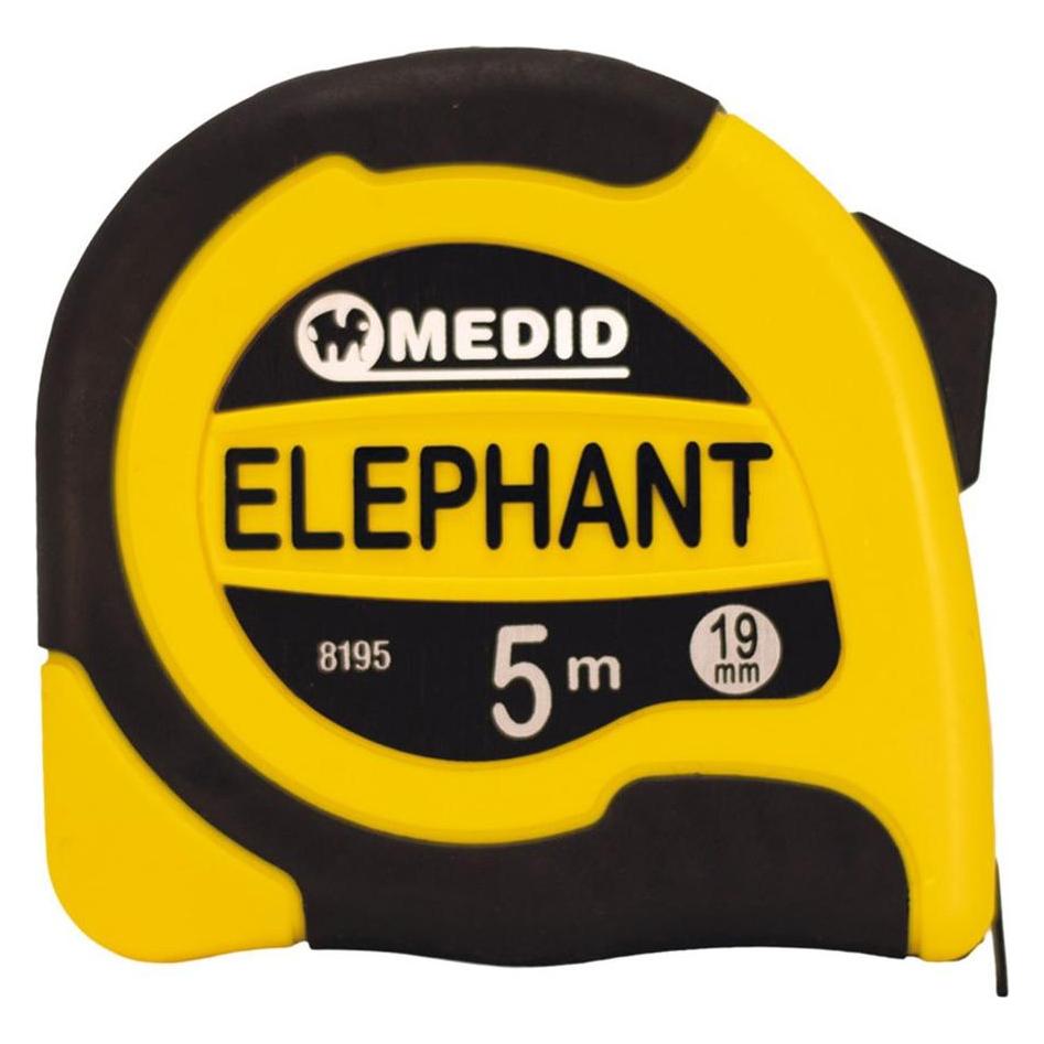 Medid Elephant bi-material tape measure 5 m x 19 mm (5 m) (70409614)