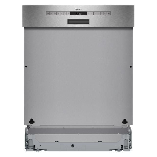 Neff N 50, Geschirrspüler integrierbar, 60 cm, Gebürsteter Stahl, S145EVS04E (S145EVS04E)