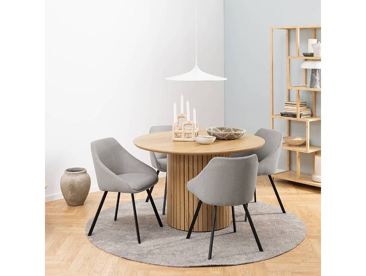 Esstisch Grönau Ø 120cm Braun
