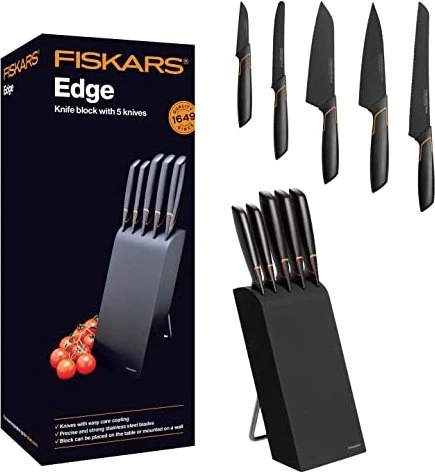 FISKARS Edge Block mit fünf Messern