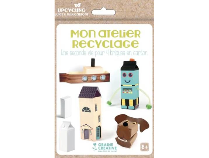 De workshop Ik recycle mijn melkpak