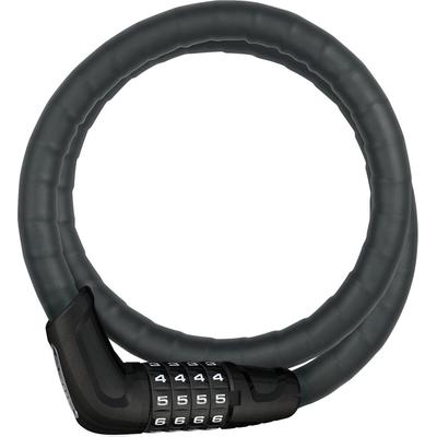 Spiralschloss ABUS "6615C/85/15 black SCMU", schwarz, SicherheitsschlösserB:14,5cm L:21cm, B:14,5cm L:21cm