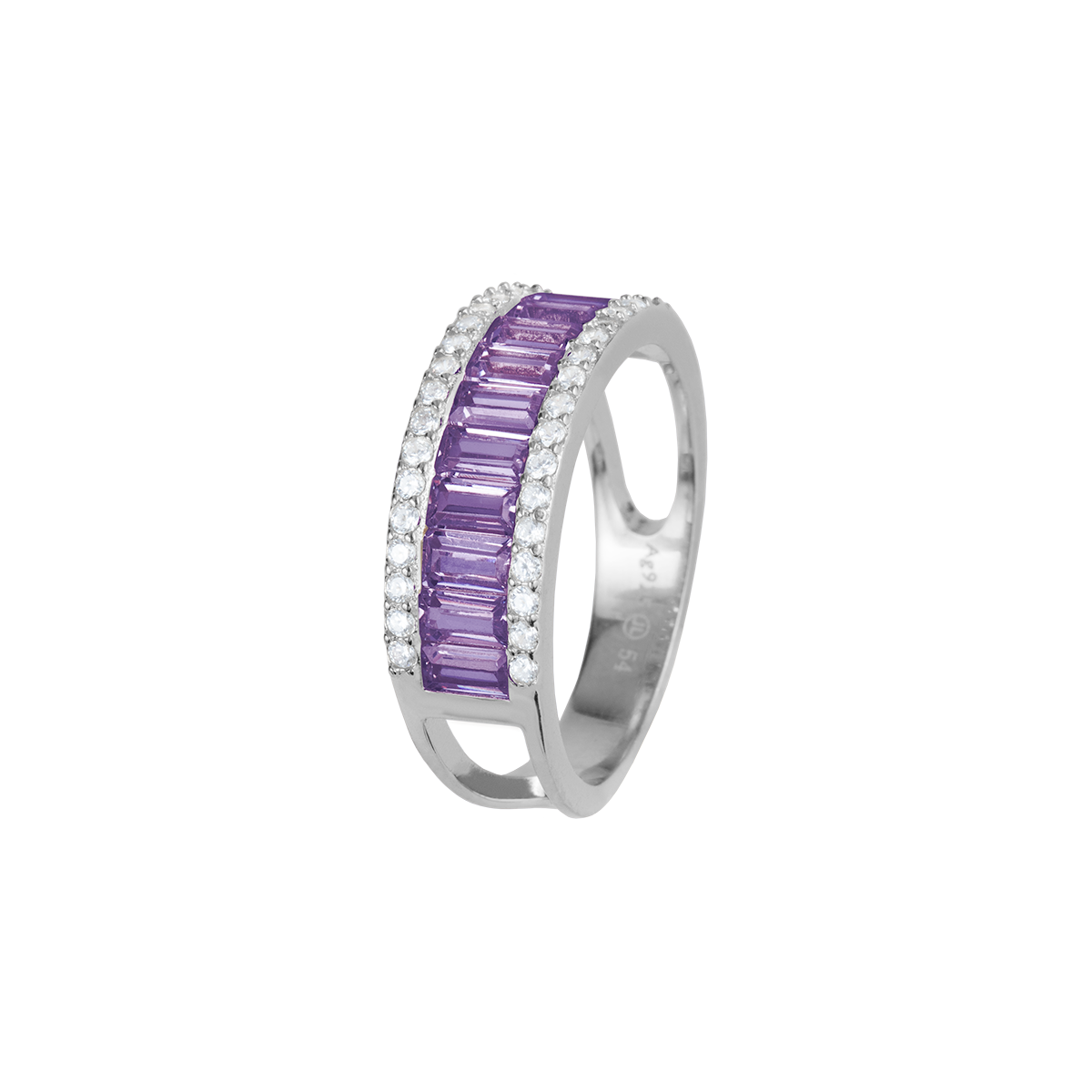 Jacques Lemans Ring Sterlingsilber mit Zirkonia