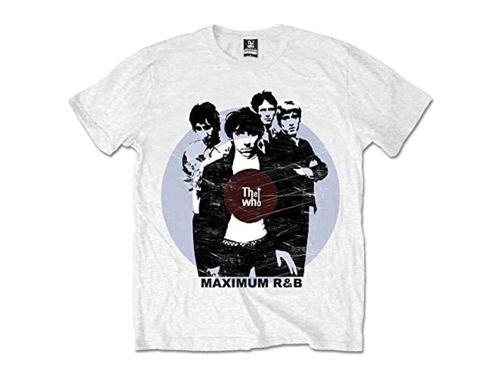 T-Shirt # S White Unisex # Maximum R&B