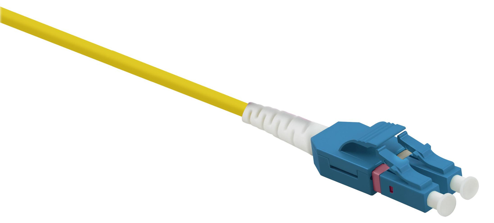 Helos Vezeloptische Patchkabel Uniboot LC/LC Duplex 9/125µm OS2 0,50 meter