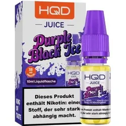 HQD Juice Purple Black Ice NicSalt Liquid