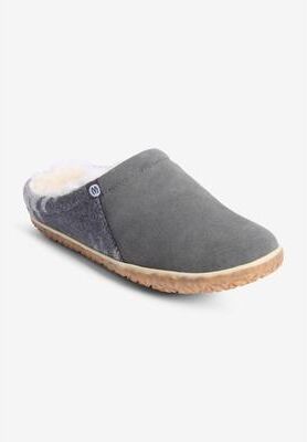 Women's Tahoe Clog Slipper by Minnetonka in Grey Multi (Size 11 M)