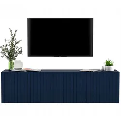 TV-LOWBOARD Elpis Marineblau matt 150 cm